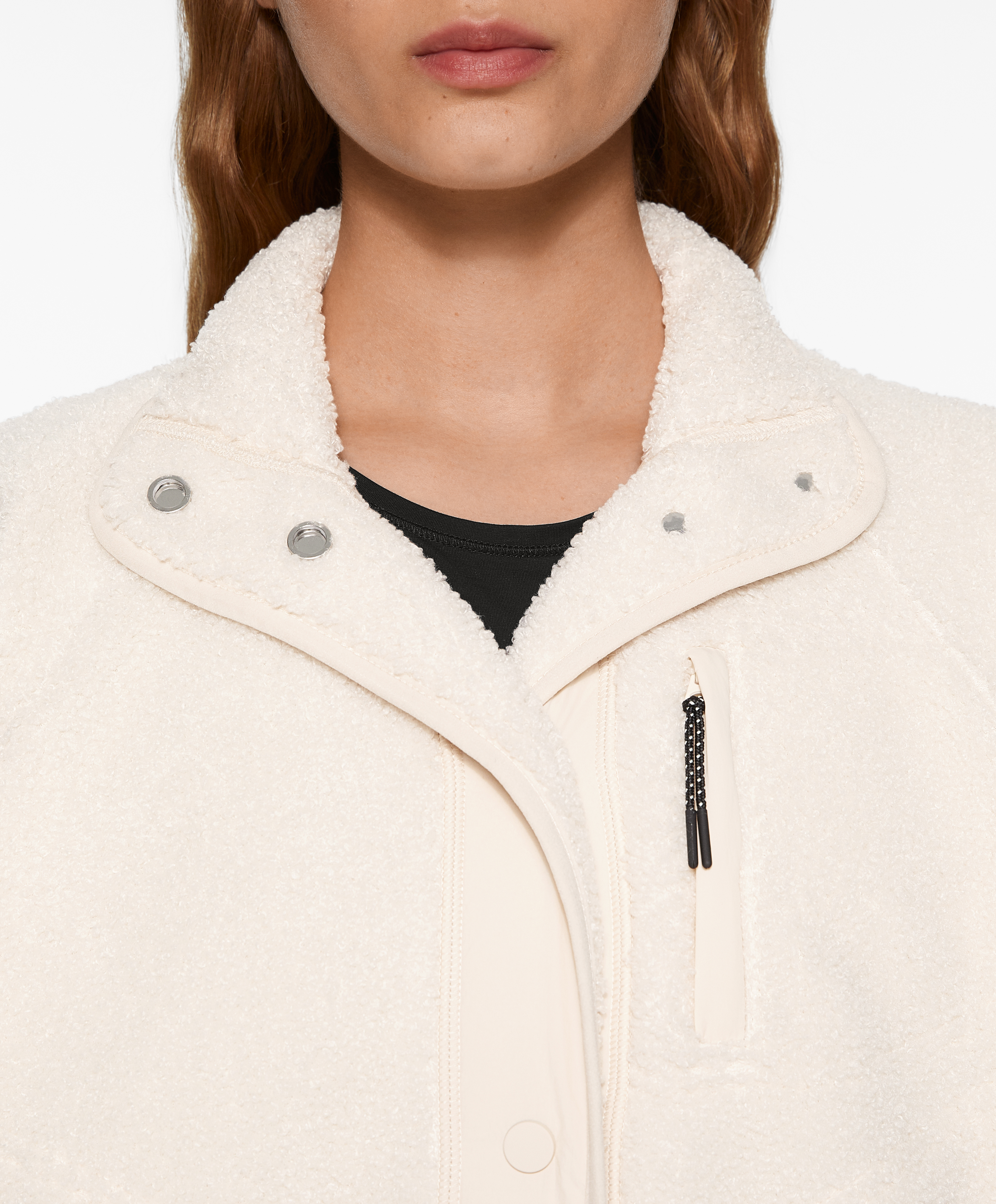 OYSHO Faux-shearling jacket