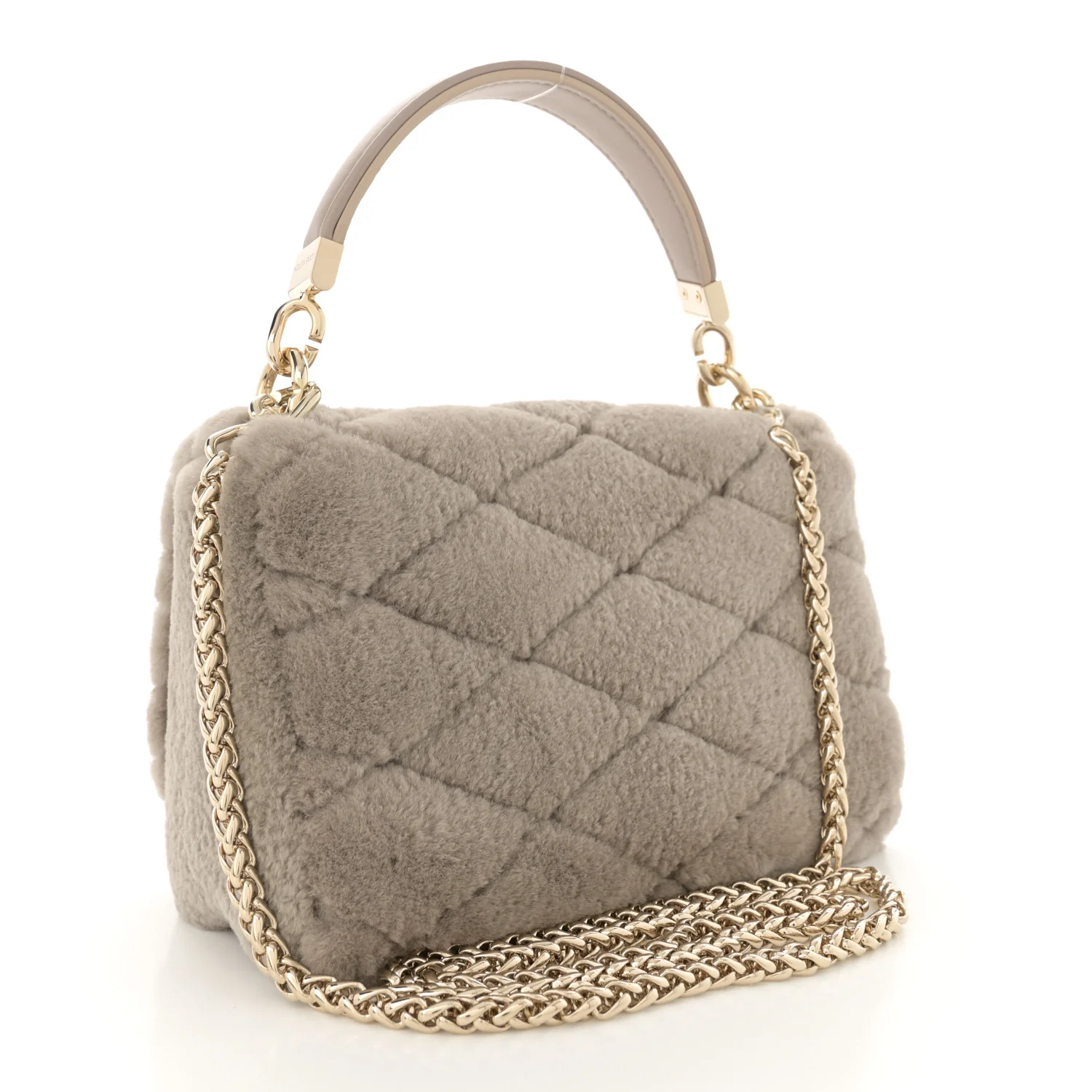 Shearling Malletage Top Handle GO-14 PM Grey - Top Club