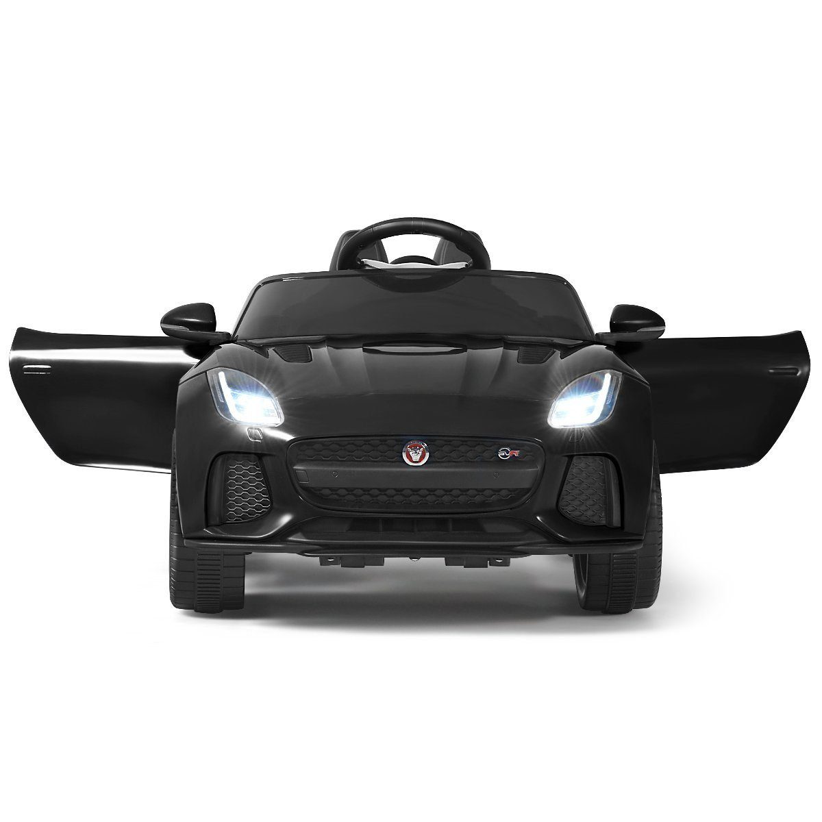 COSTWAY electric children's car Jaguar, with stories and music