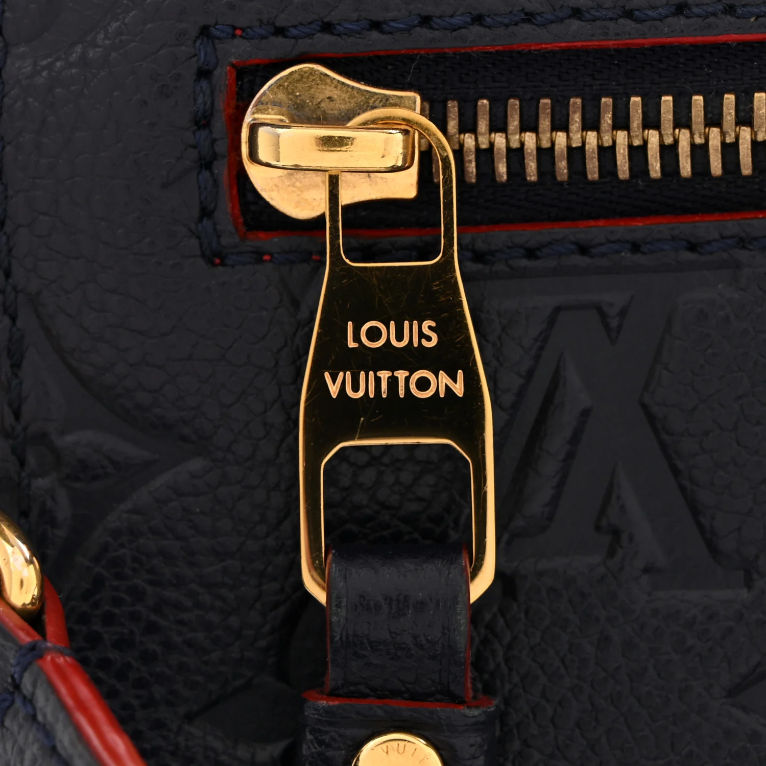 Empreinte Pochette Metis Marine Rouge - Top Club