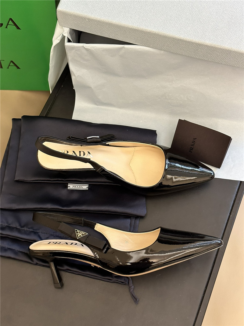 prada paneled satin bow pumps - Sneaker Replica Workshop