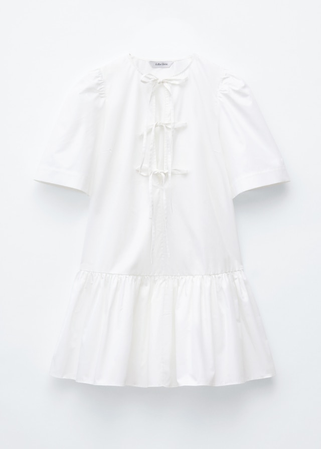 & Other Stories PEPLUM MINI DRESS