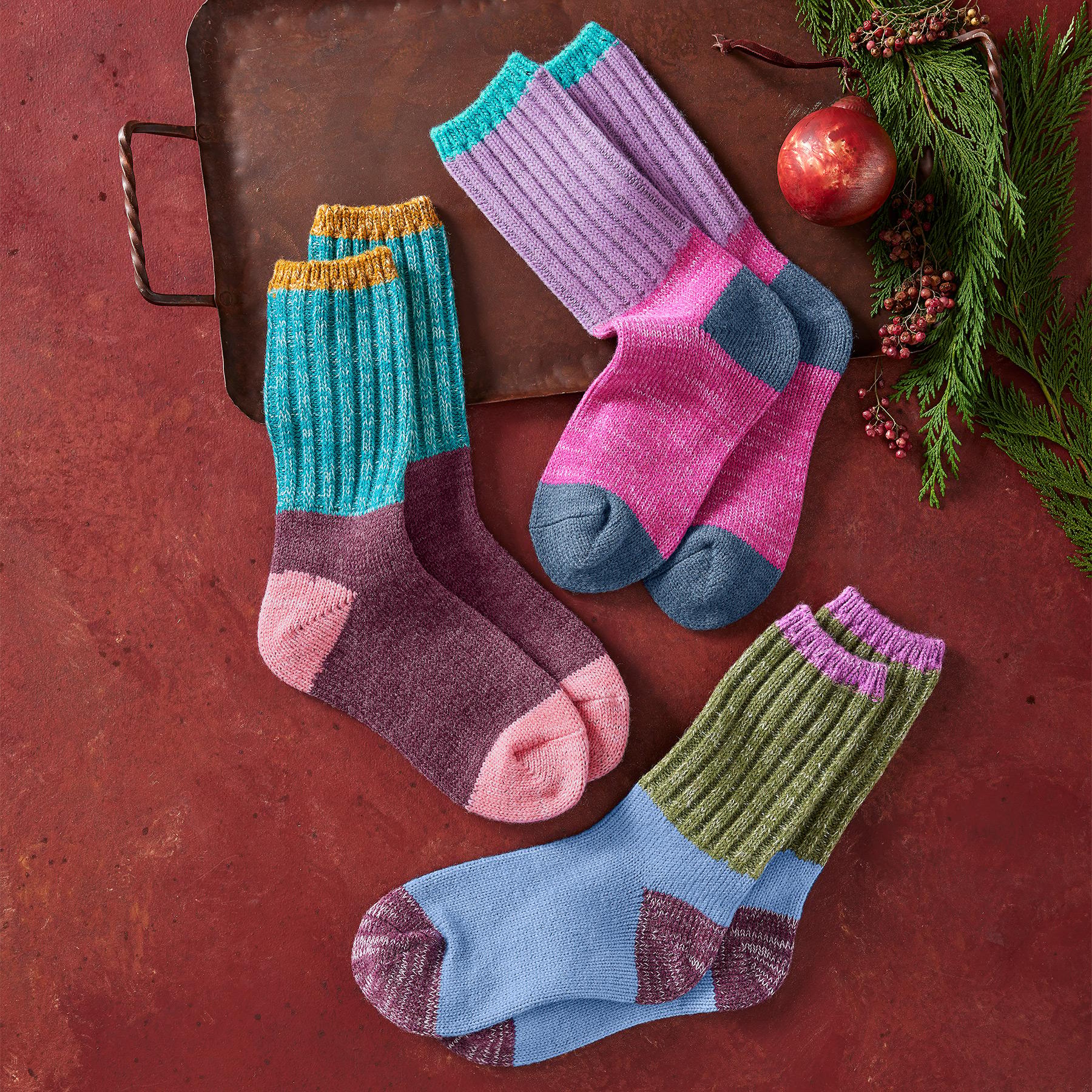 Alpine Ragg Socks, Set Of 3 - Sundance Living
