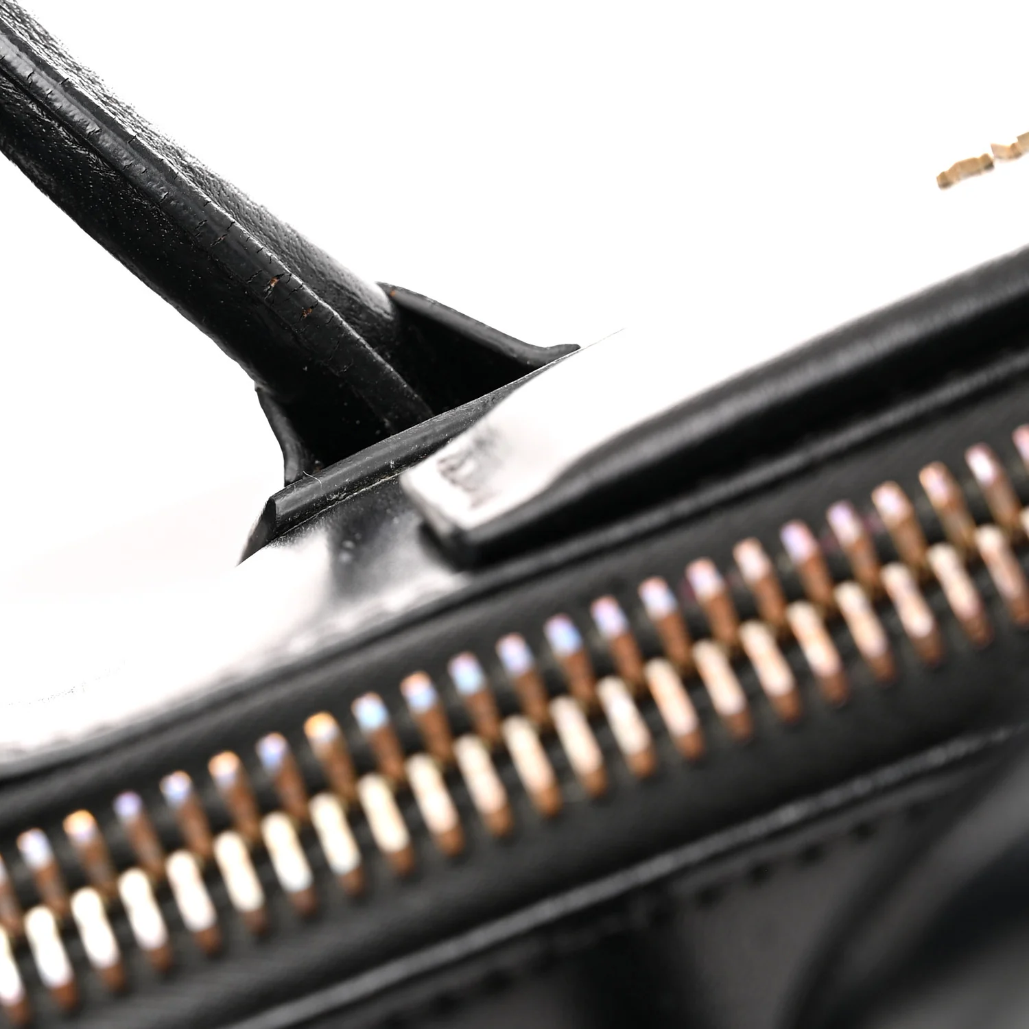 Shiny Lord Calfskin Medium Antigona Black - Top Club