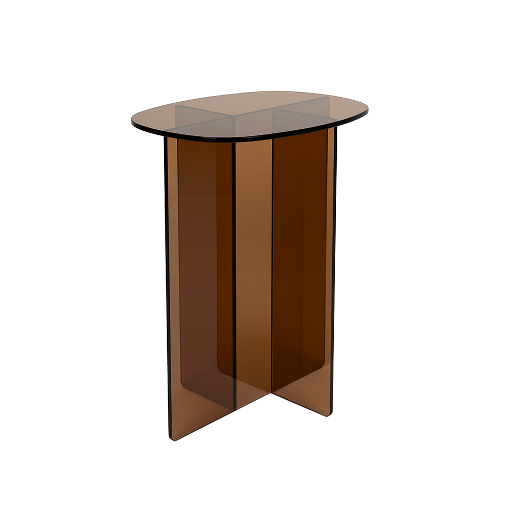 Bijzettafel Linea bruin