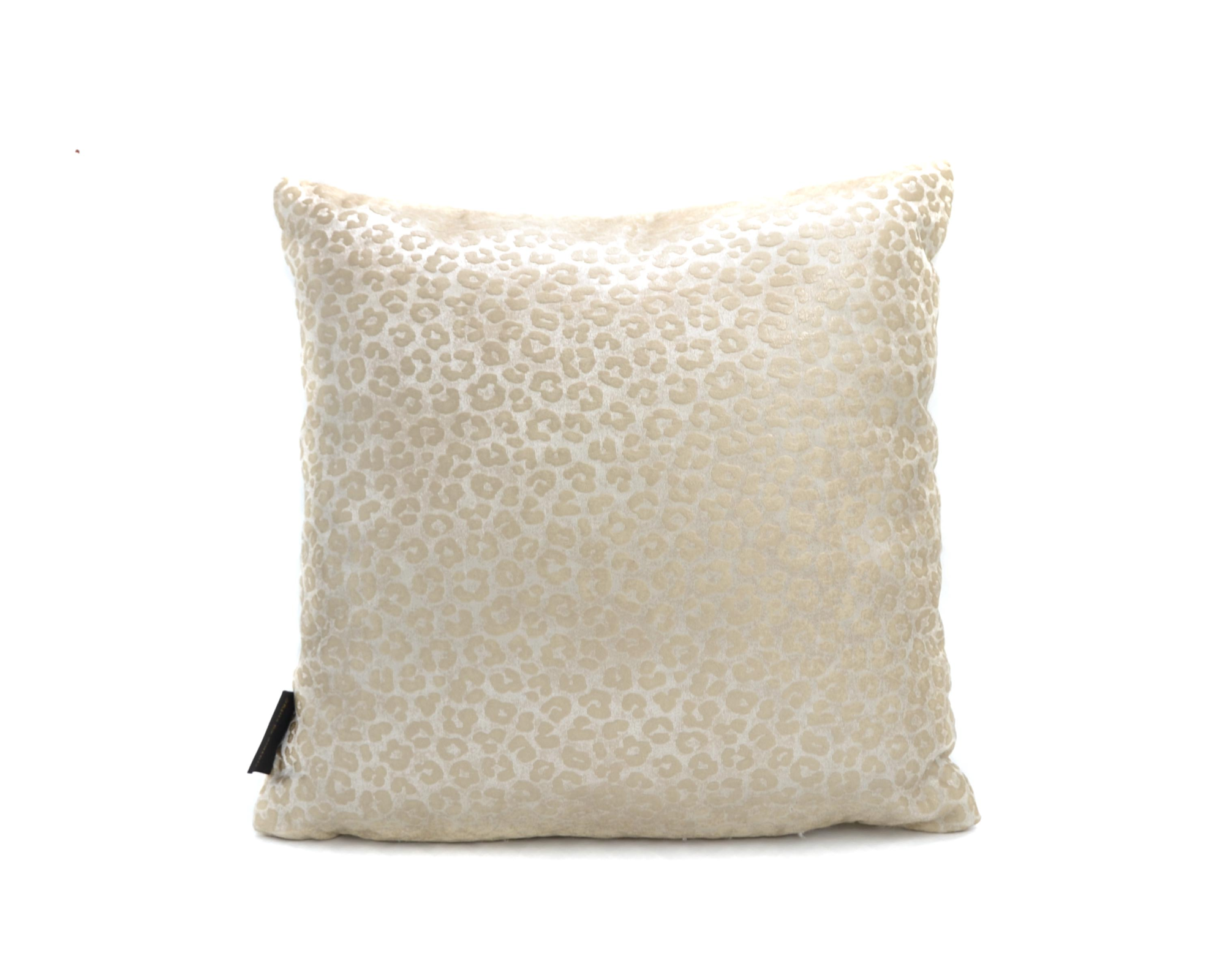 Kussen Castelleone panterprint goud 45 x 45 cm