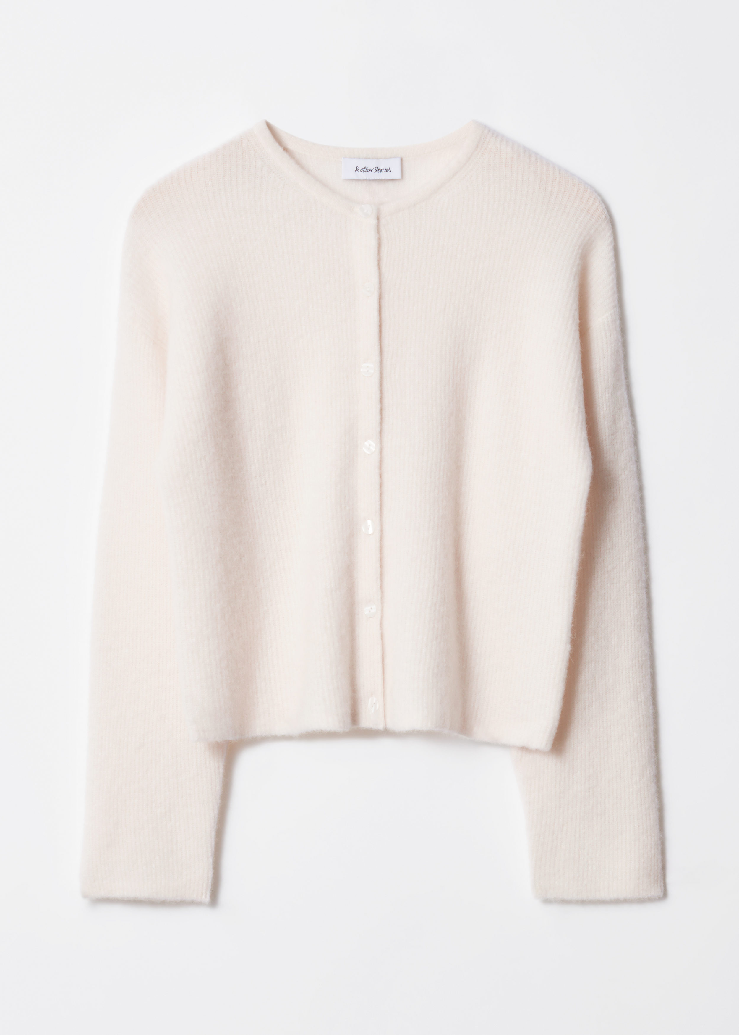& Other Stories ALPACA-BLEND KNITTED CARDIGAN