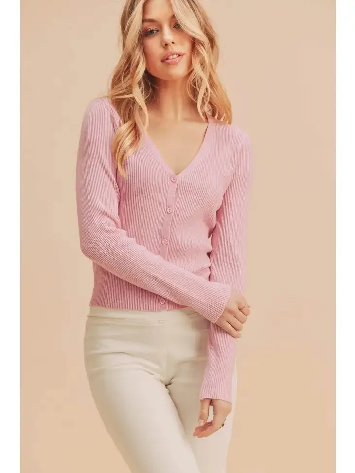 I Don't Care Cardigan Sweater - ALJEGJ