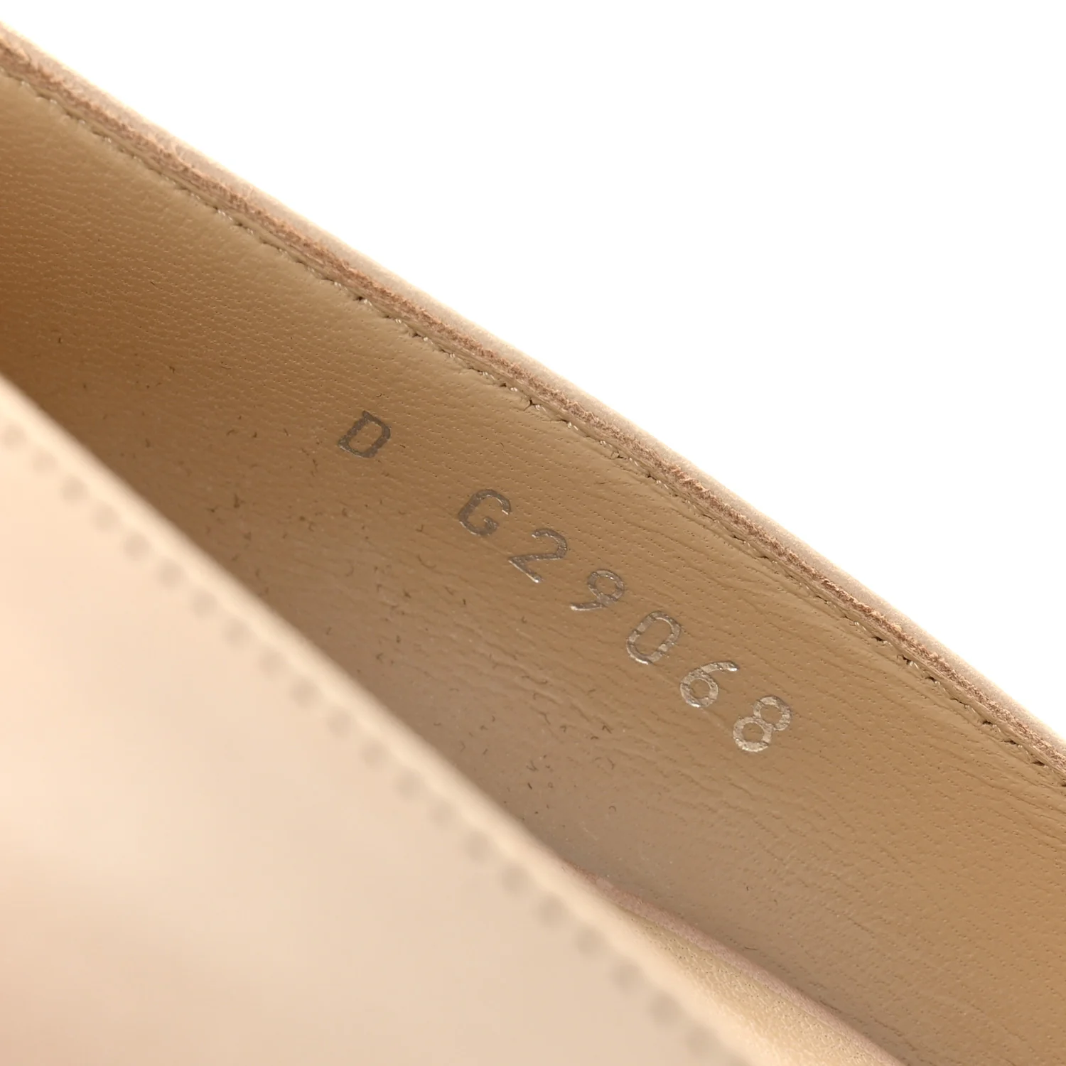 Calfskin CC Cap Toe Platform Chain Pumps 39 Beige Black - Top Club