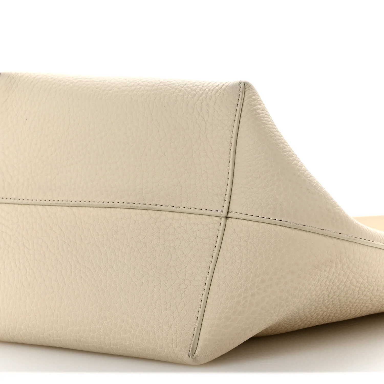 Grained Calfskin Medium N/S Park Tote Ivory - Top Club