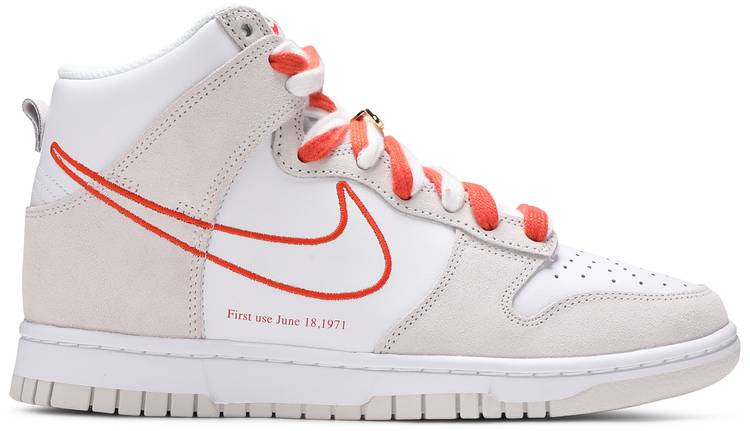 Wmns Dunk High SE  First Use Pack-White Orange  DH6758-100 - Sneaker Replica Workshop