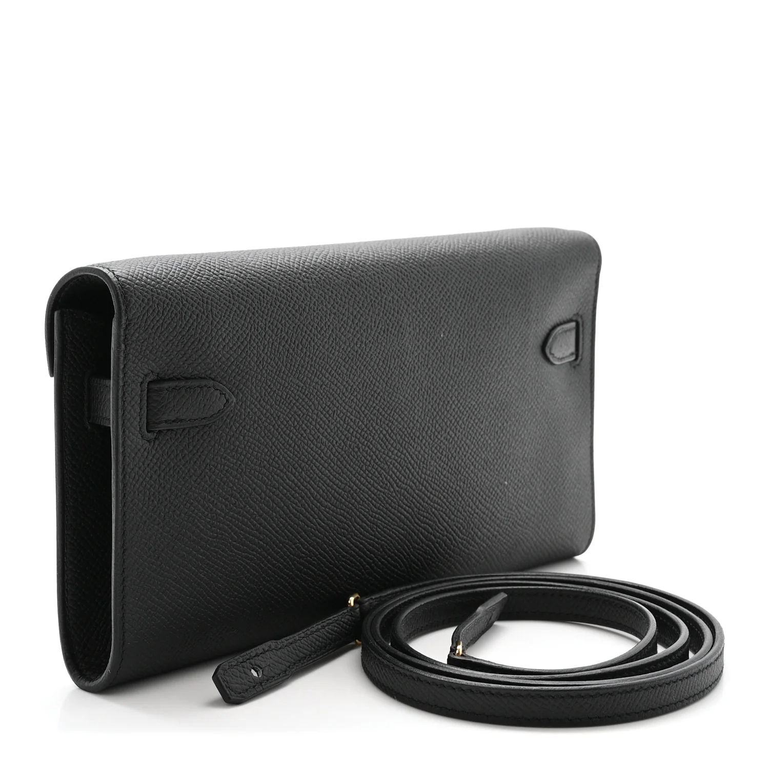 Epsom Kelly Wallet To Go Black - Top Club