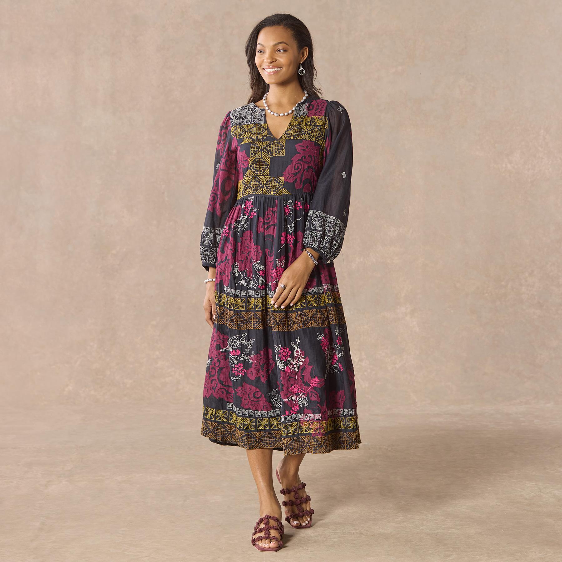 Flores De Colca Dress, Petite - Sundance Living