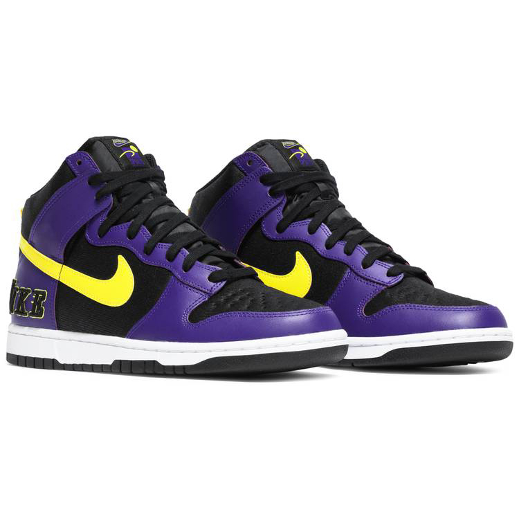 Dunk High Premium EMB  Lakers  DH0642-001 - Sneaker Replica Workshop