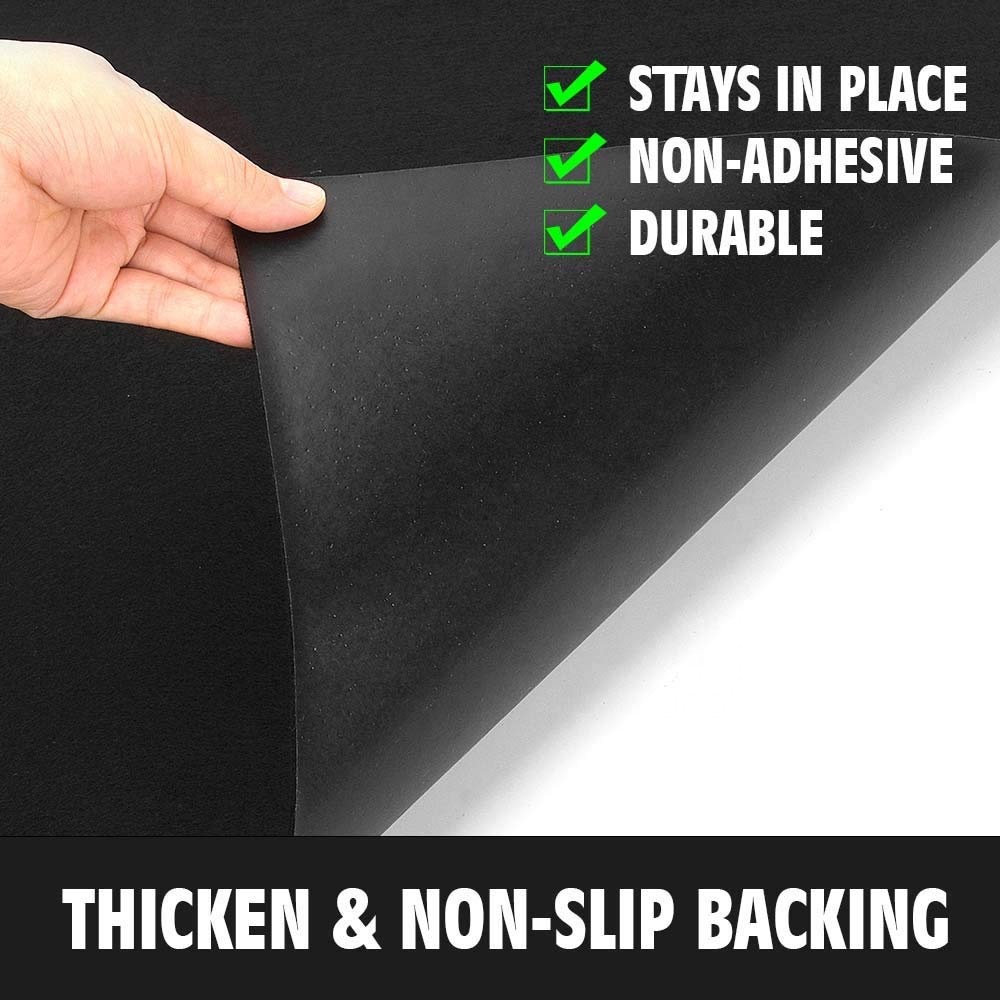 Super Absorbent Protect Felt Under the Sink Mat with Non Slip Waterproof PVC Layer Kitchen Bathroom Cabinet Mat（10 pcs）
