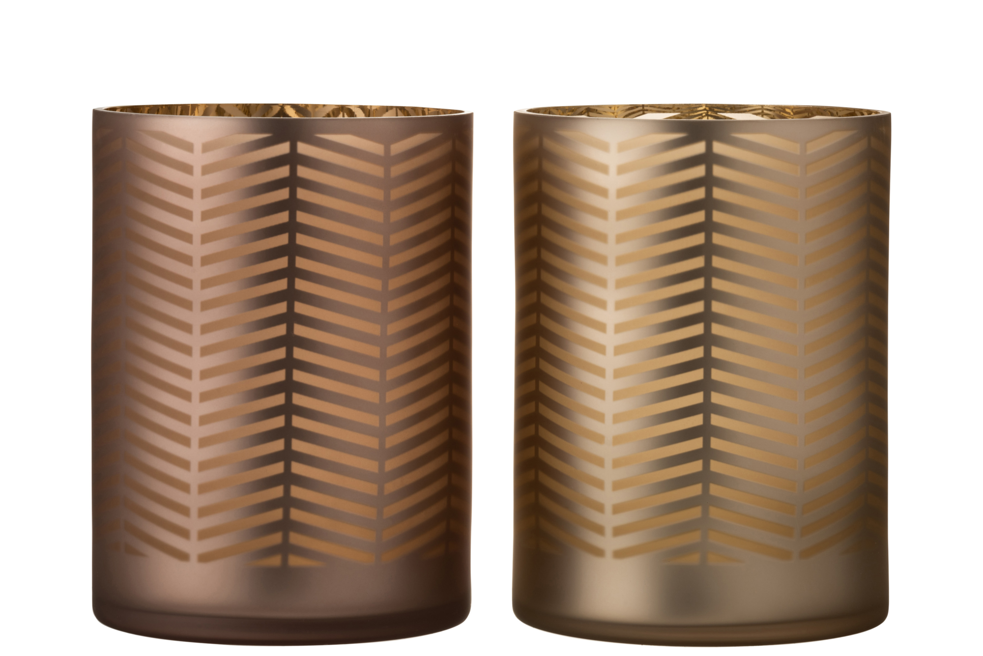 Windlicht ZigZag - set van 2 Windlicht ZigZag set van 2 stuks