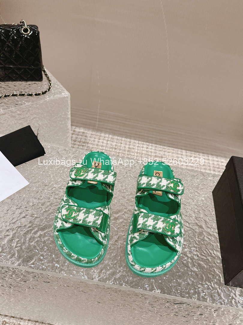 Chanel Women's Velcro sandals Fashion Shoes C93251 - Sneaker Replica Workshop