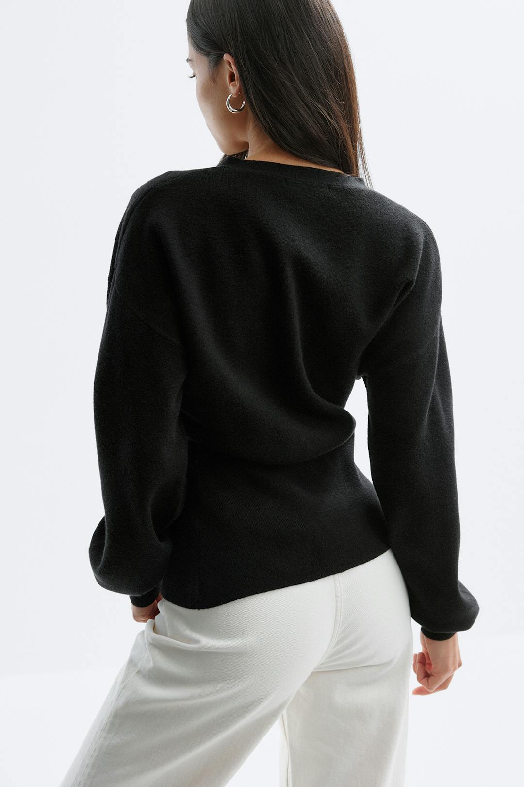 Gina Tricot shaped knitted cardigan
