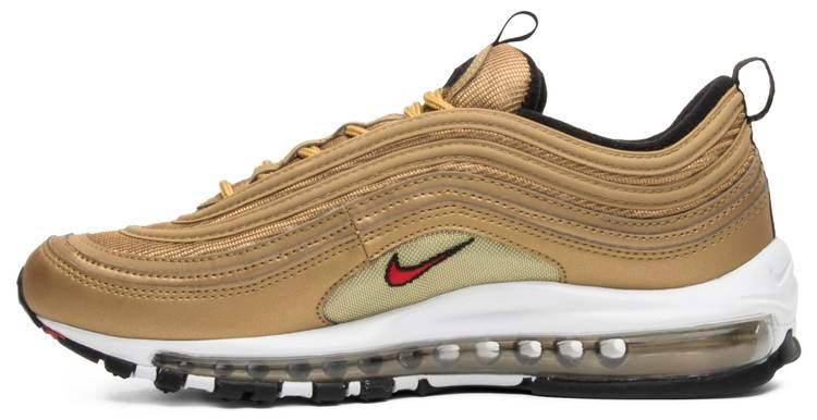 Air Max 97 OG QS  Metallic Gold  884421-700 - Sneaker Replica Workshop