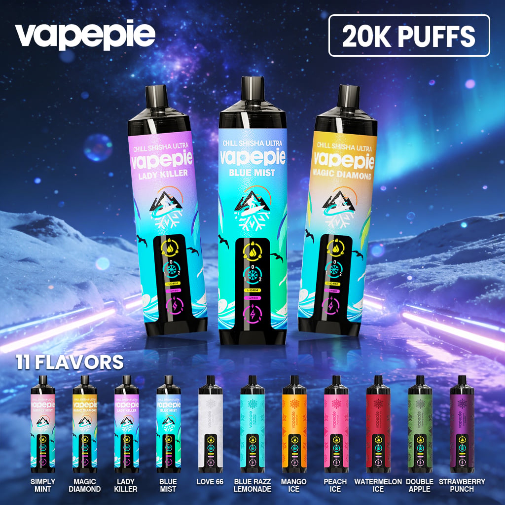 ⭐⭐⭐Vapepie AirPush 20 000 Potahů