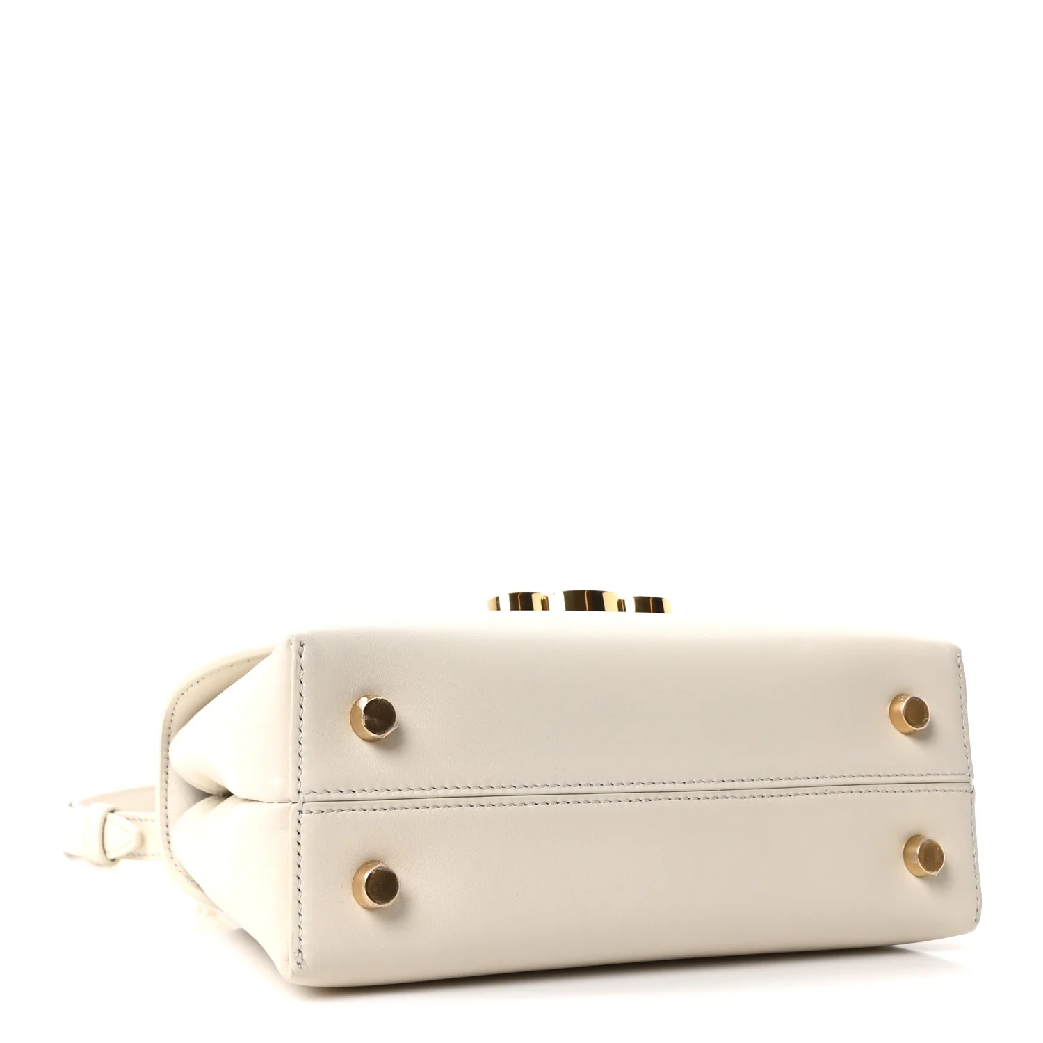 Smooth Satinated Calfskin Teen Nino Rice - Top Club