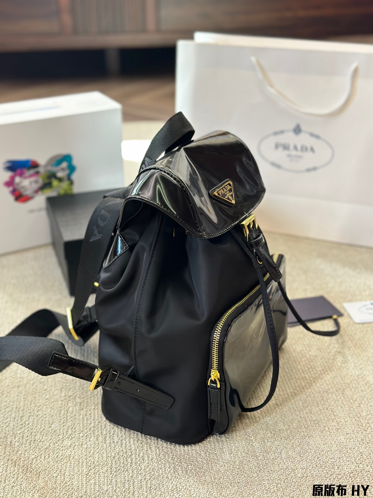 Pra new arrival backpack size : 27 * 26 cm - Top Club