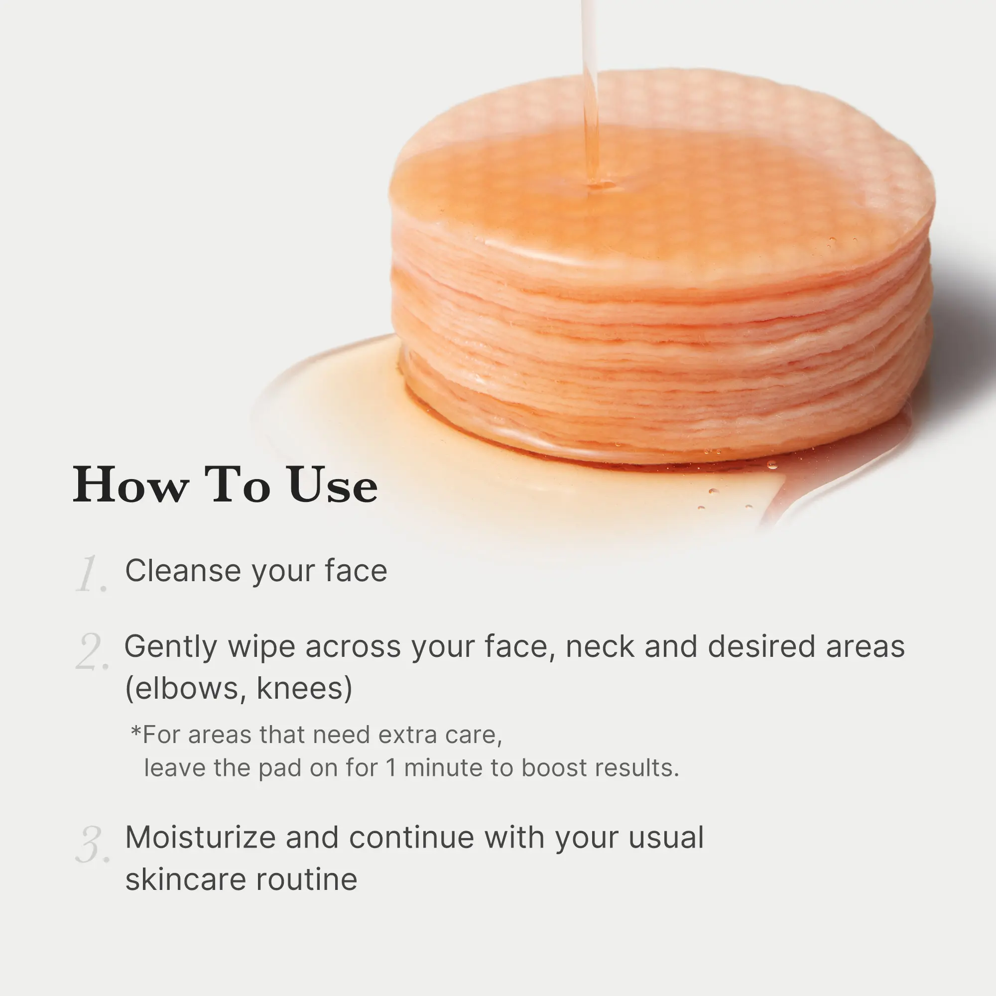[medicube] Red Succinic Acid Panthenol Pads|  Niacinamide + Salicylic Acid Skincare