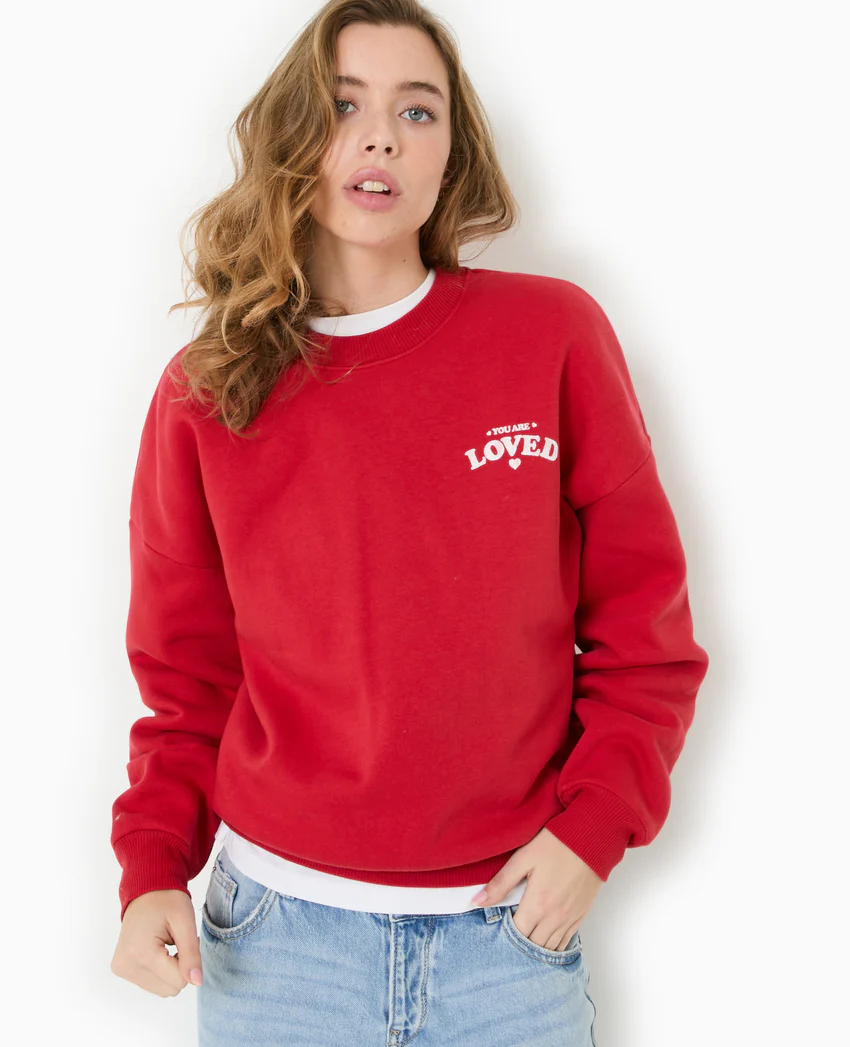 Pimkie Sweat oversize avec print poitrine et dos