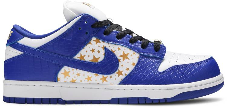 Supreme x Dunk Low OG SB QS  Hyper Royal  DH3228-100 - Sneaker Replica Workshop