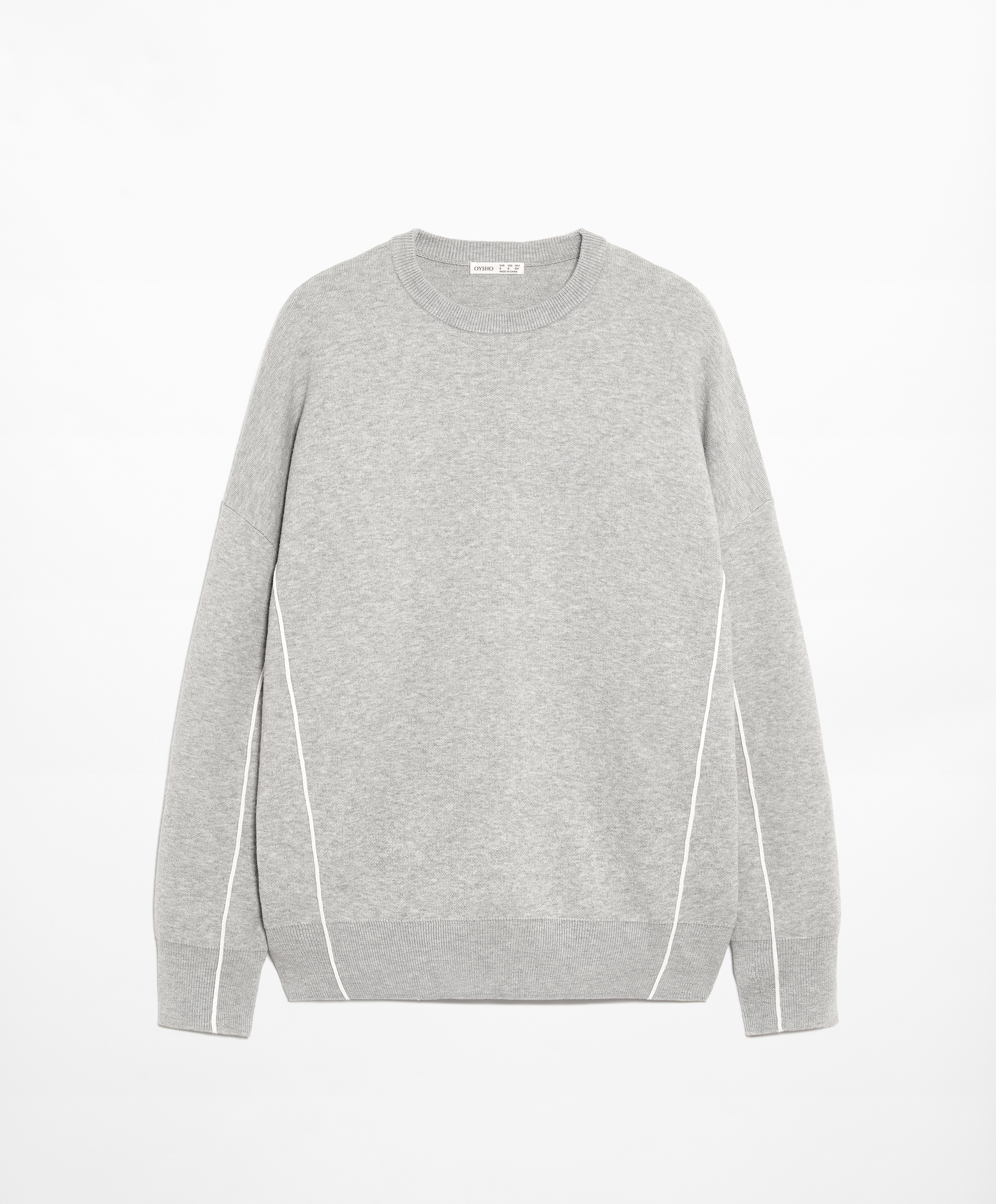OYSHO Side piping knit jumper