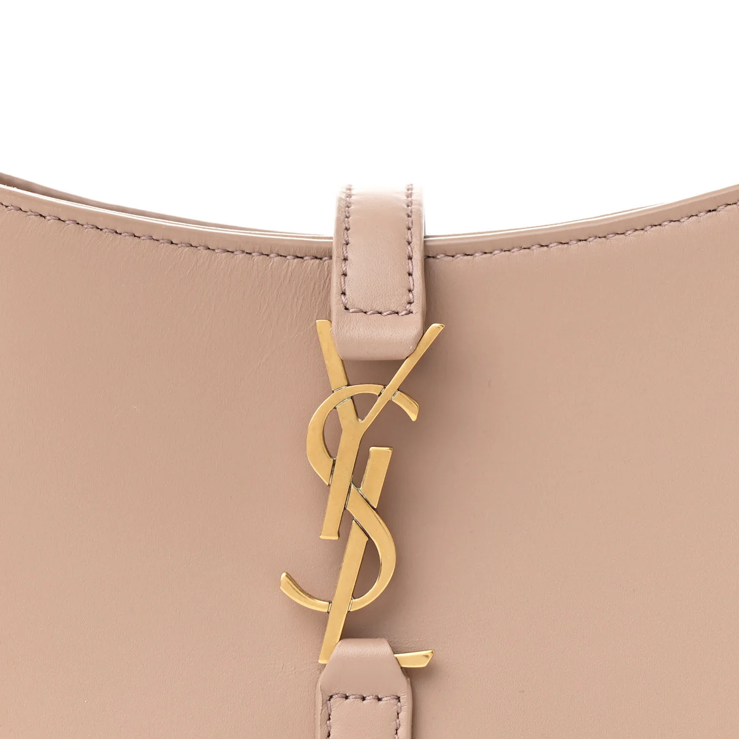 Smooth Calfskin Le 5 A 7 Mini Hobo Dark Beige - Top Club