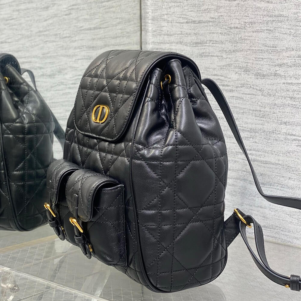 Medium Dior Caro Backpack - Top Club