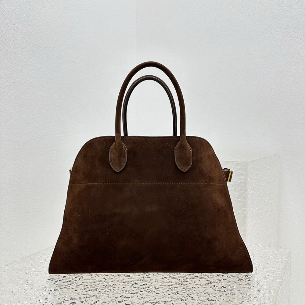 THE ROW Soft Margaux 15 sued bag(High-end Grade) - Top Club