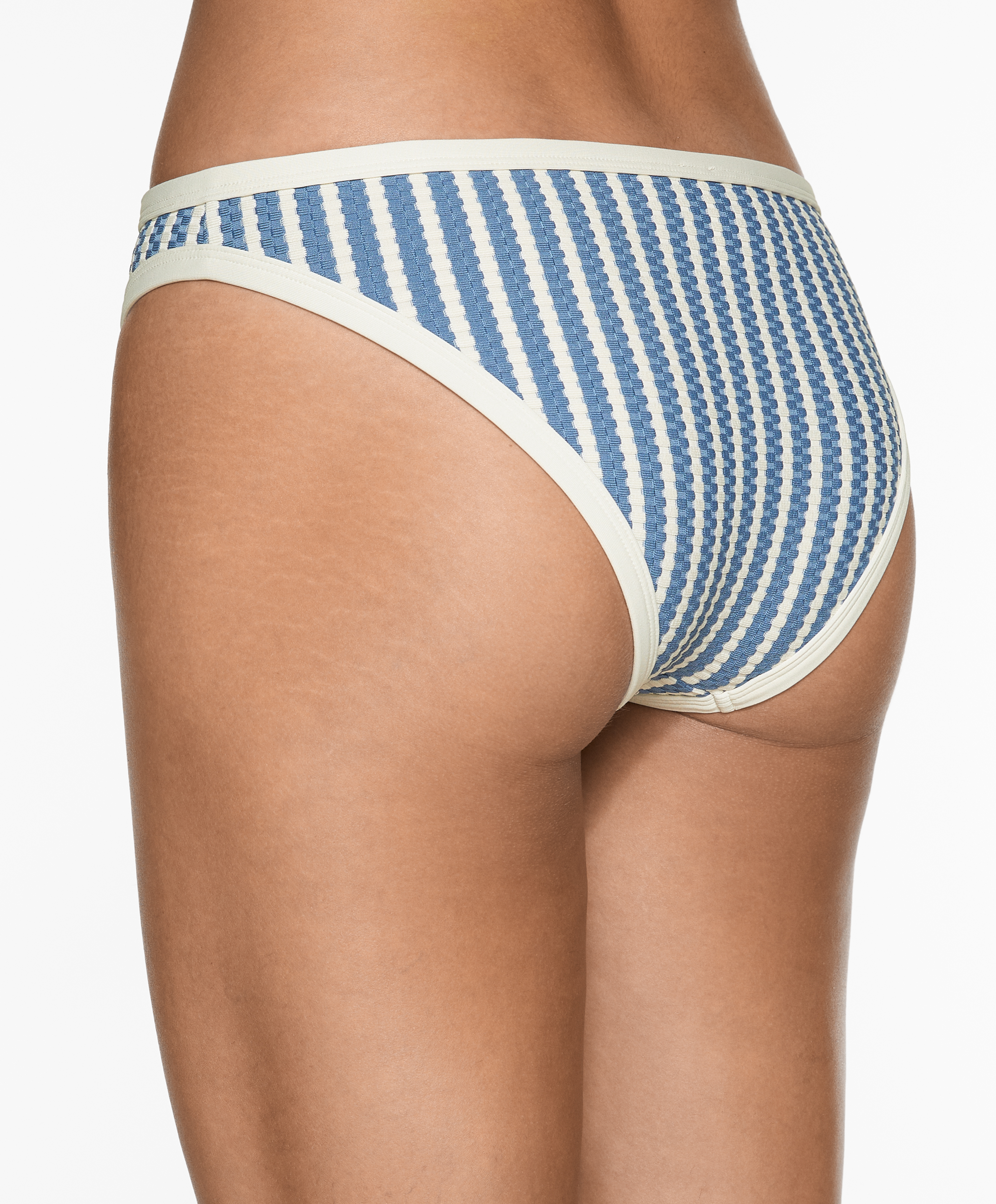 OYSHO Trim textured stripe classic bikini briefs