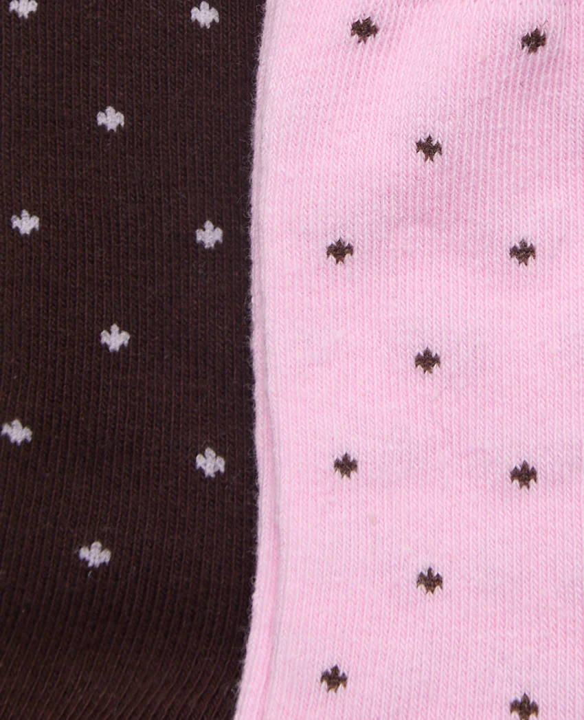 Pimkie Lot de 2 paires de chaussettes avec pois