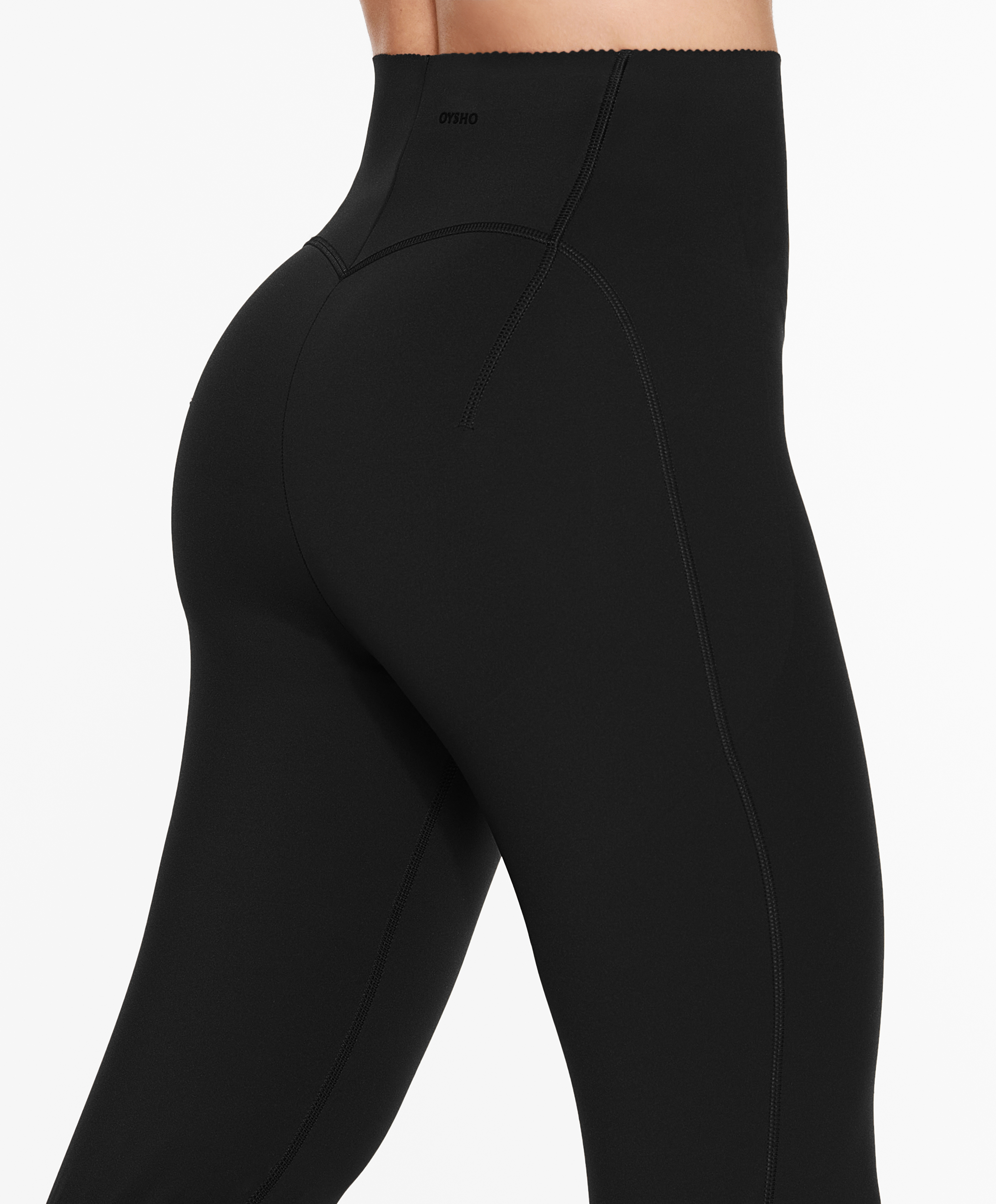 OYSHO Raise up compressive flare trousers