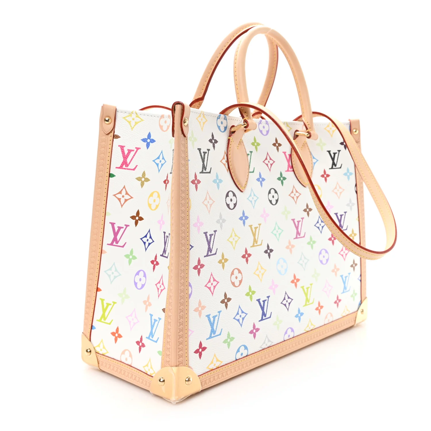 LV X TM Monogram Multicolor Onthego MM White - Top Club