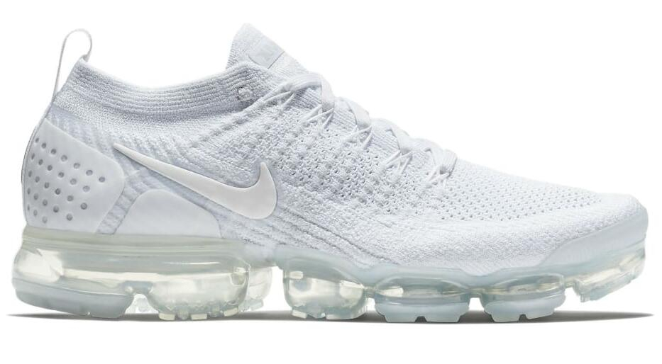 Air VaporMax Flyknit 2  Pure Platinum  942842-100 - Sneaker Replica Workshop