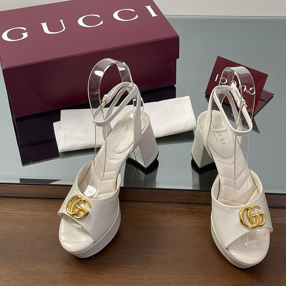 GUCCI Women s platform sandal with Double G - Top Club
