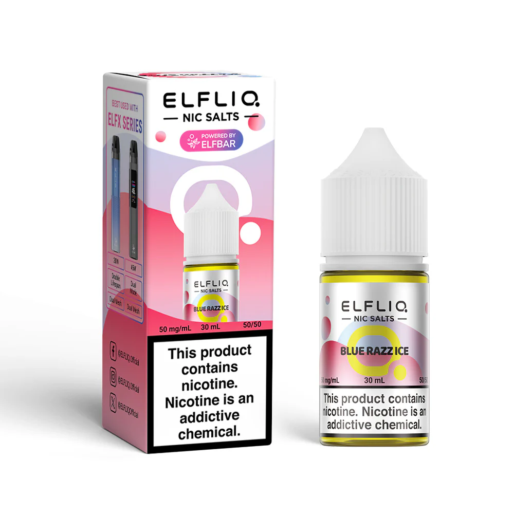 ELFLIQ e-líquidos de sais de nicotina 30ml