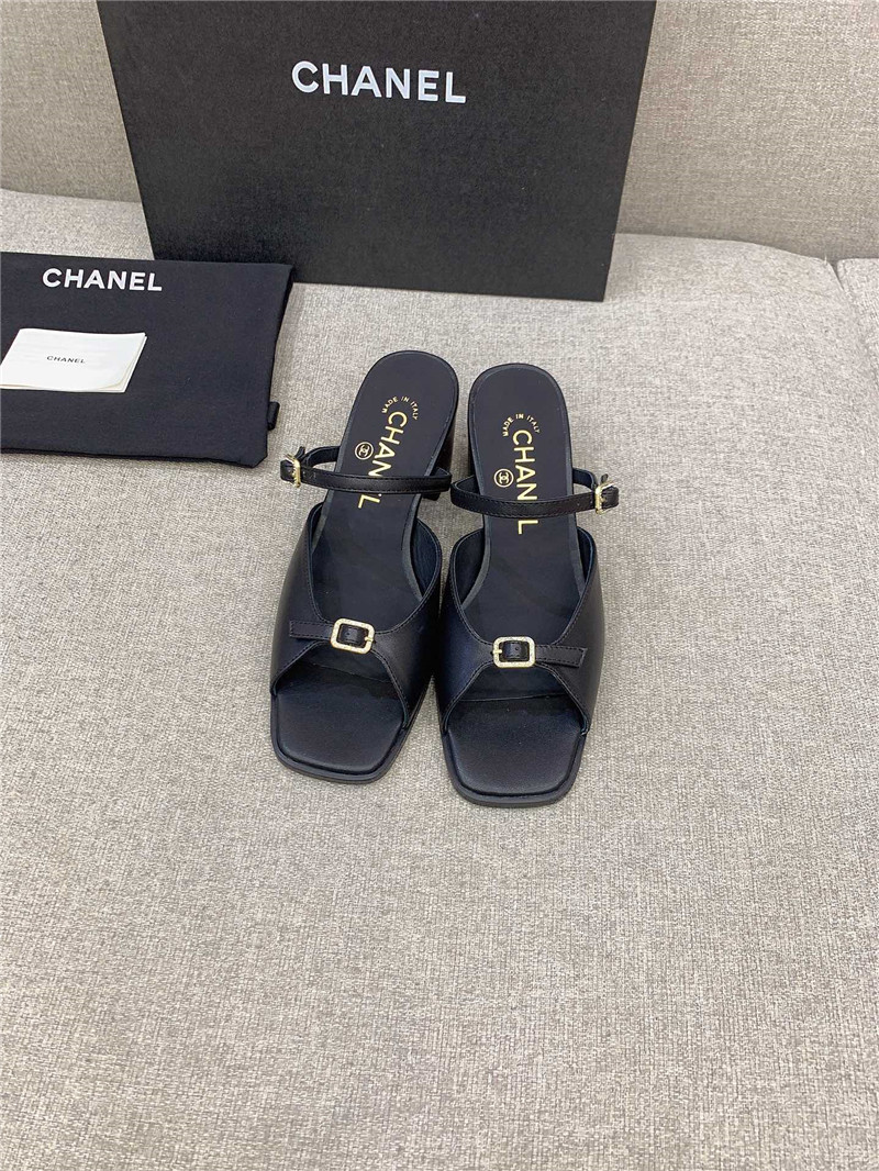 Chanel summer new high heel slippers - Sneaker Replica Workshop