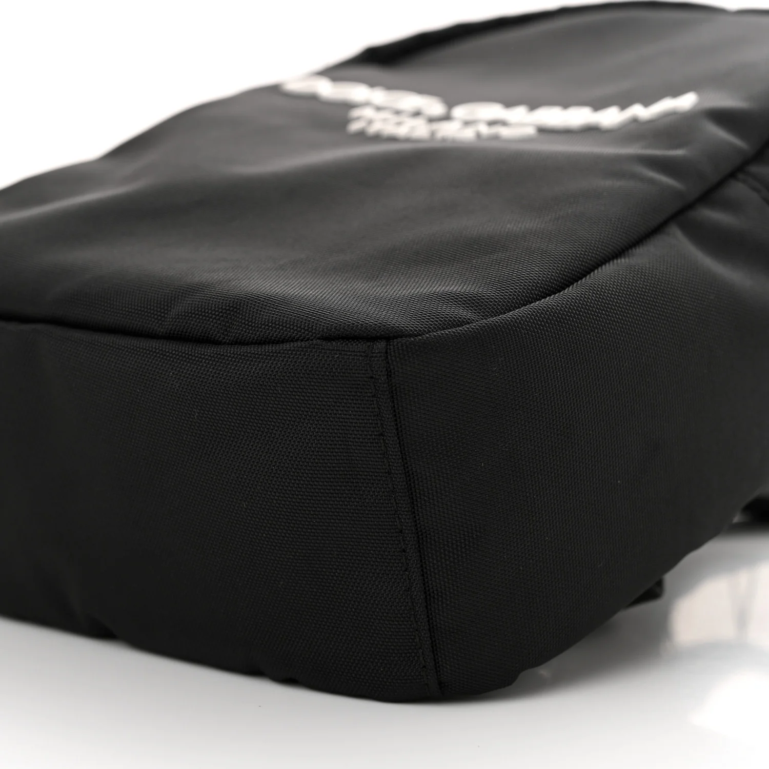 Nylon Logo Childrens Backpack Black - Top Club