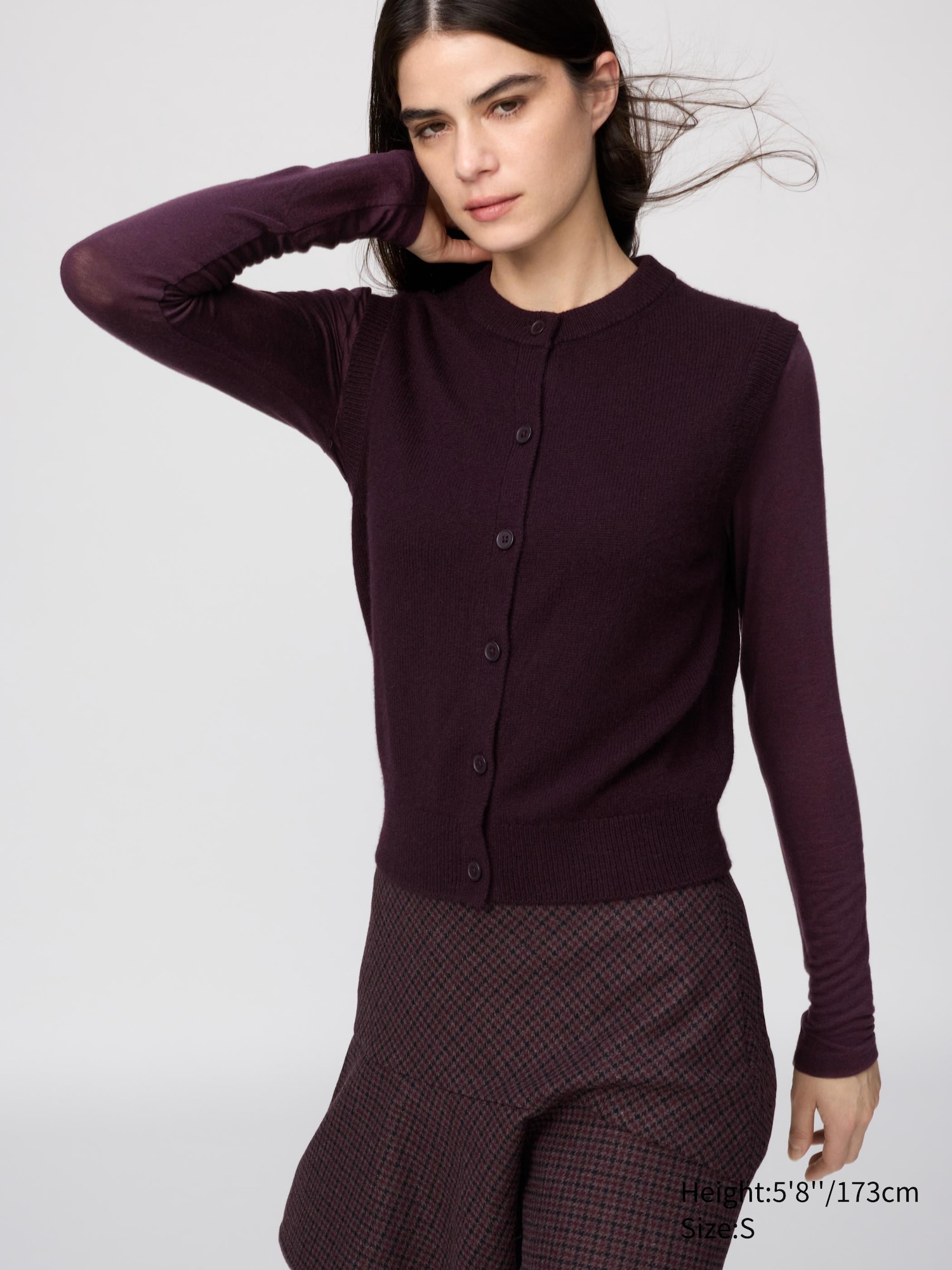 UNIQLO : C HEATTECH EXTRA WARM Cashmere Blend Crew Neck Long Sleeve T-Shirt