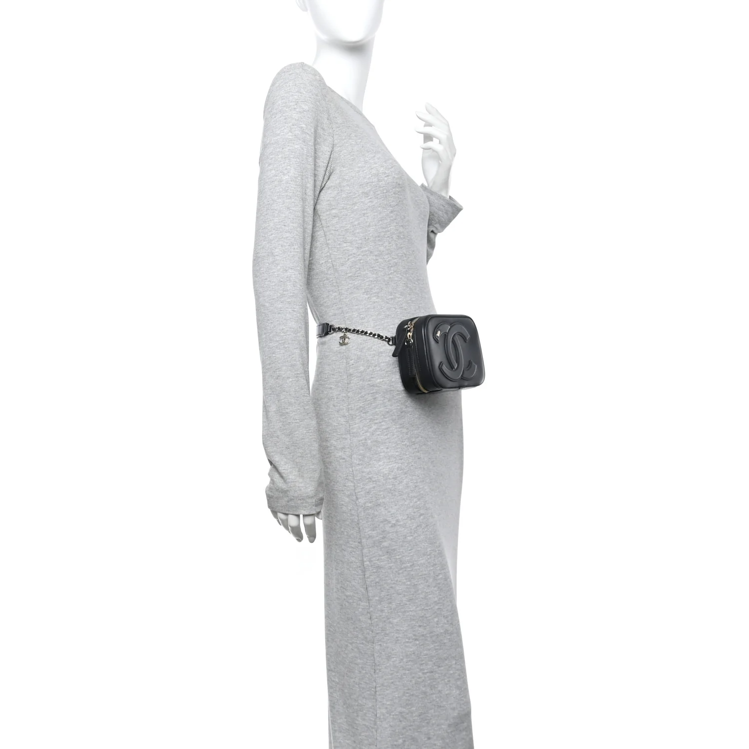 Lambskin CC Mania Camera Case Black - Top Club