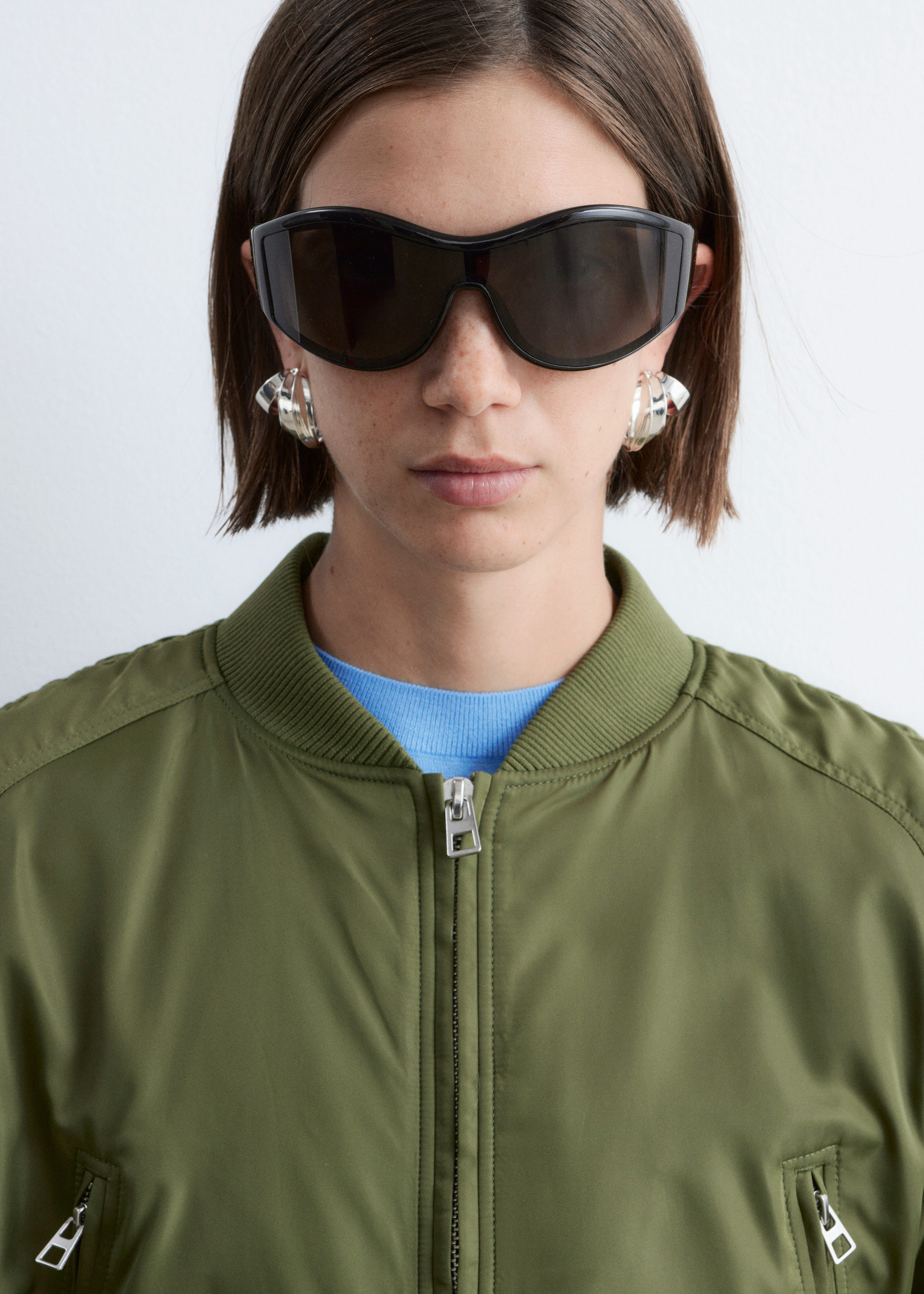 & Other Stories CROPPED BOMBER JACKET