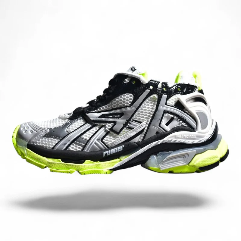 Balenciaga Runner Sneakers Black/Neon Yellow - Sneaker Replica Workshop