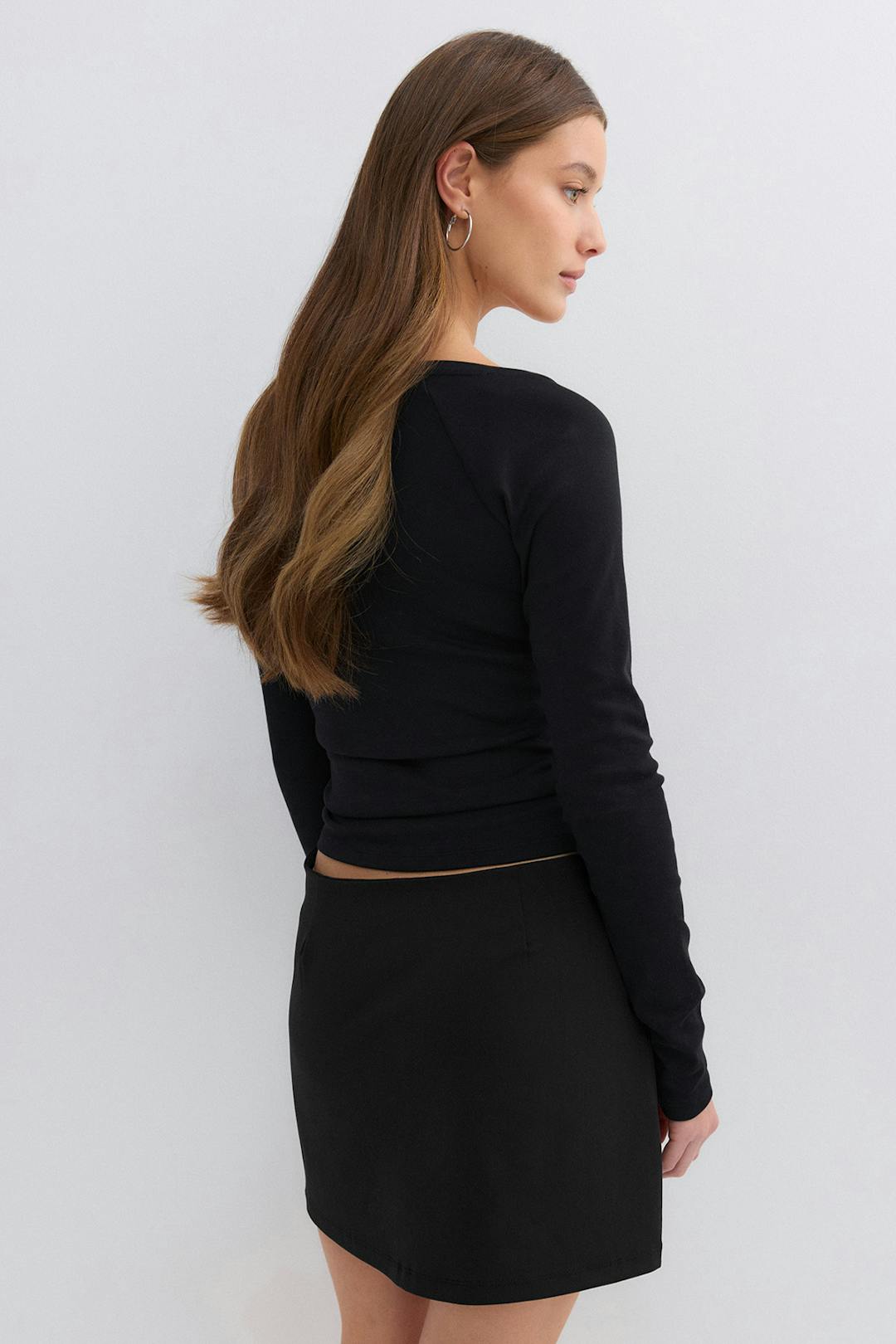 Gina Tricot tailored mini skirt