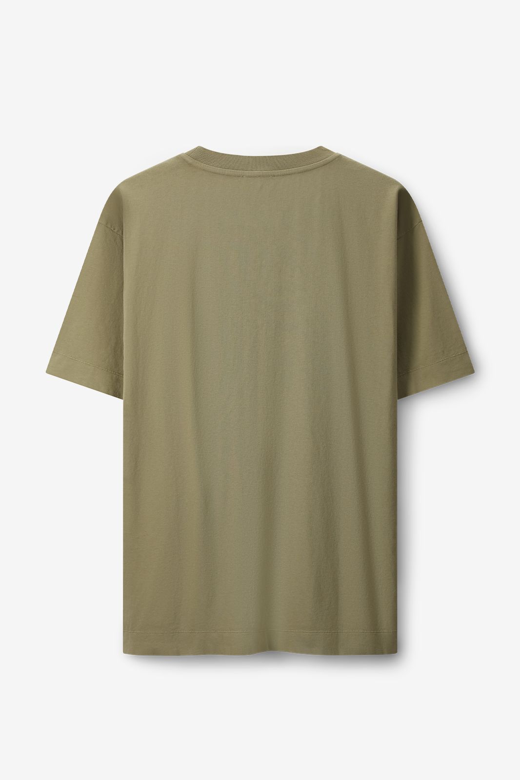 Lichtgroen boxy T-shirt