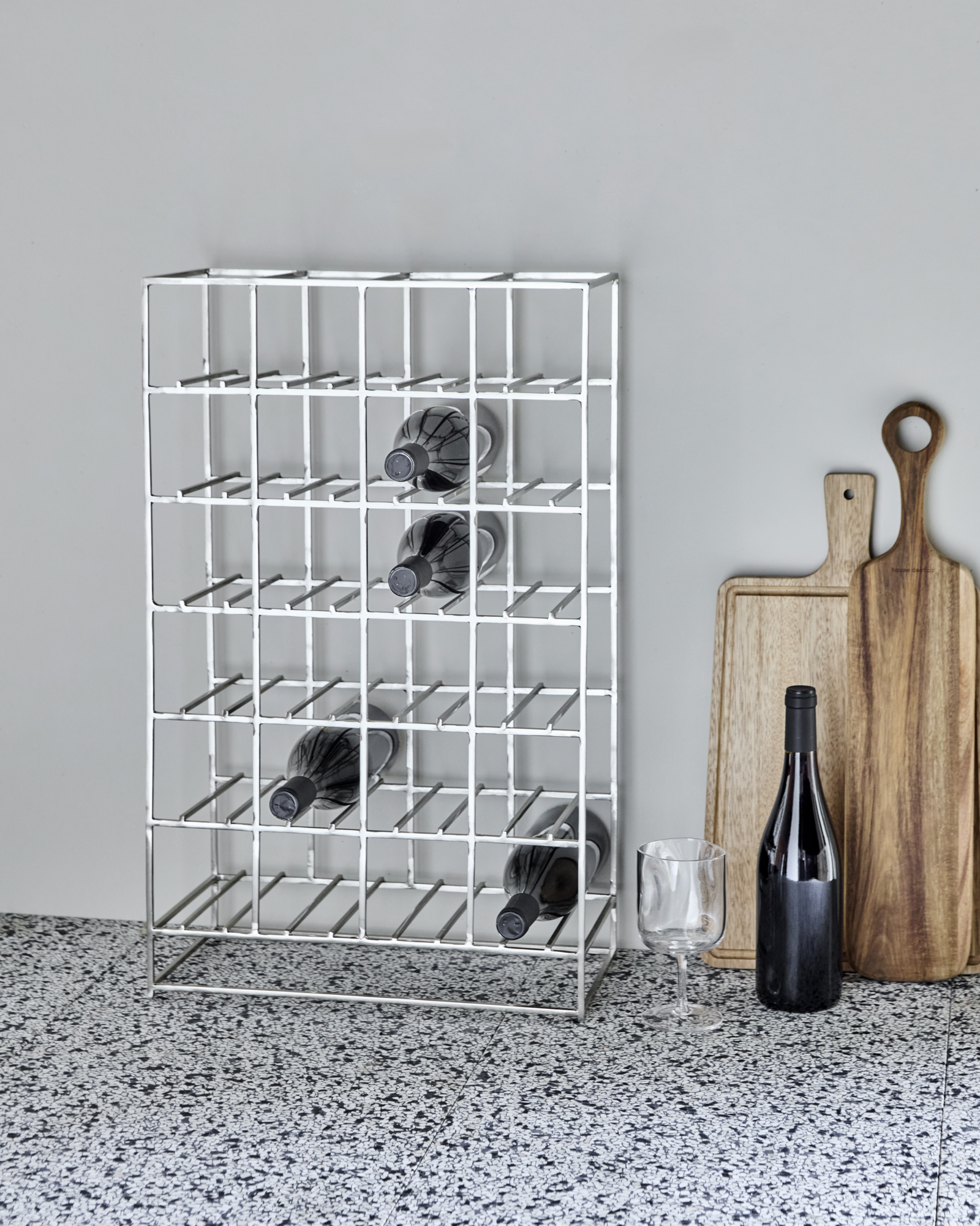 Wijnrek Rack zilver
