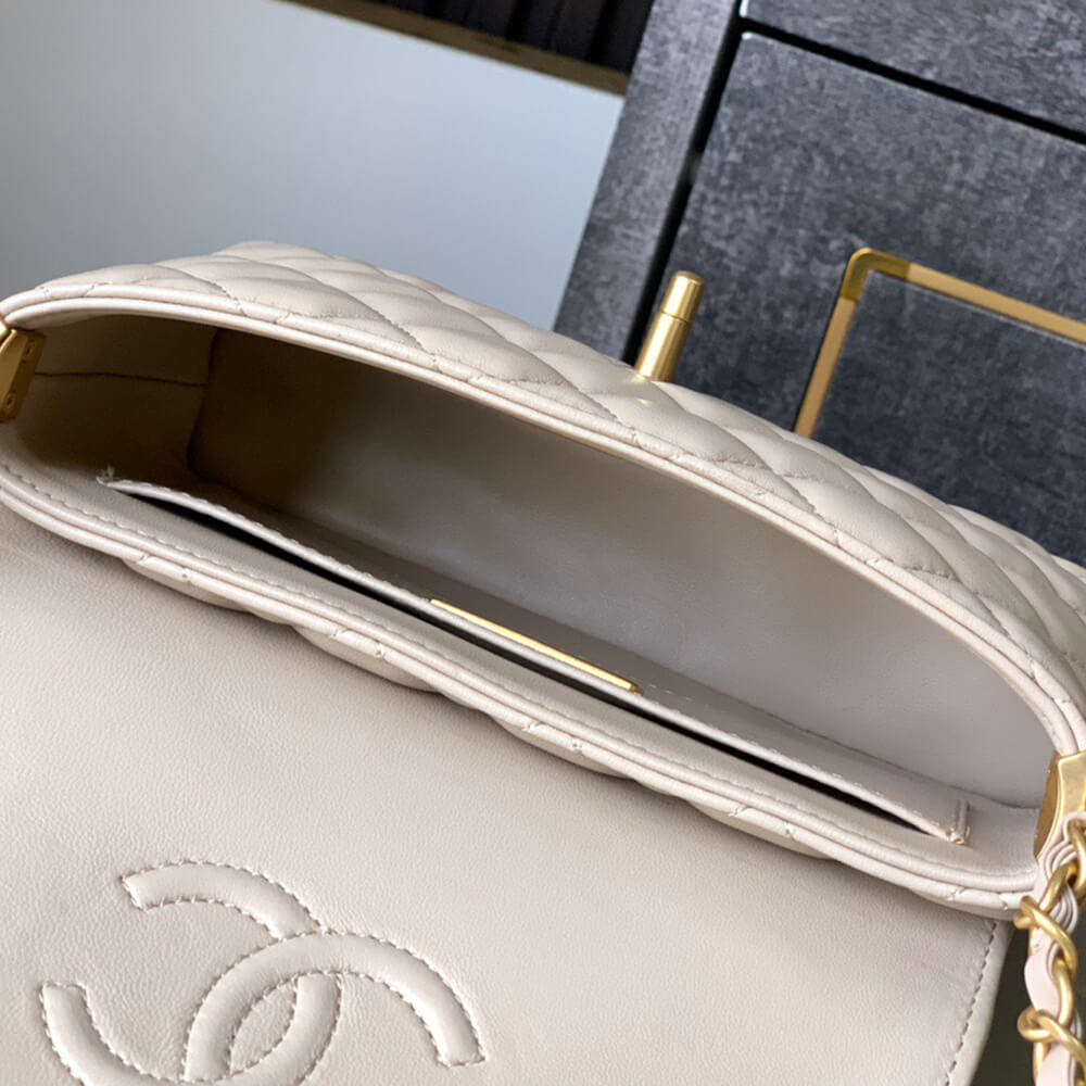 CHANEL Small Flap Bag with Top Handle(HIGH-END GRADE) - Top Club